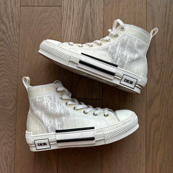 White Dior B23 Oblique Canvas - Picture 4 of 11